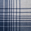 Плед Duotone, синий с белым с логотипом