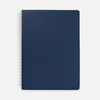 Ежедневник Spring Shall, недатированный, синий с логотипом