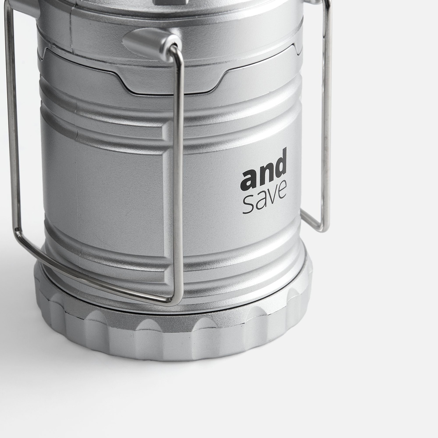 Кемпинговый фонарь Lindau, серебристый