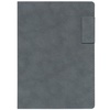 Ежедневник Lable, недатированный, темно-серый с логотипом