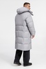 Пуховик унисекс Kapsula, серый, размер ХS/S