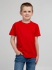 Футболка детская Regent Kids 150, красная с логотипом