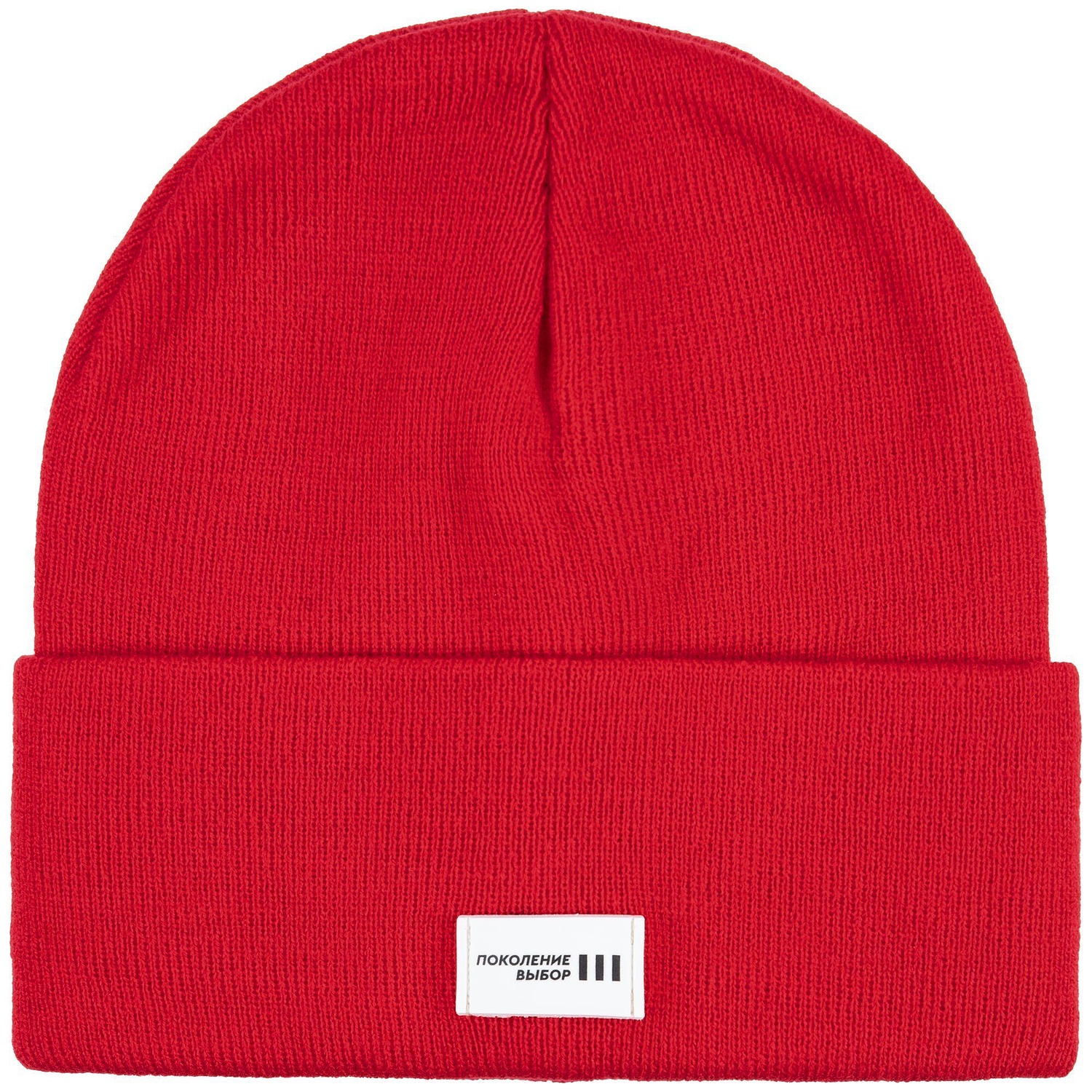 Шапка Urban Flow, красная с логотипом