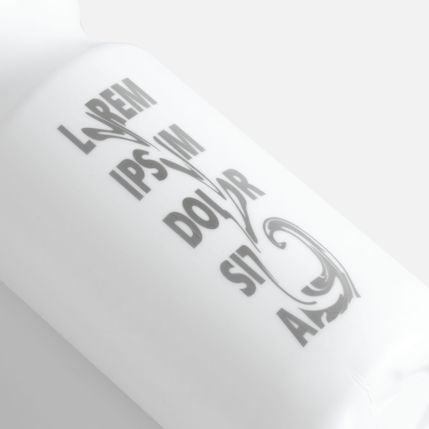 Бутылка для велосипеда Bikescape, белая с синим