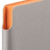 Ежедневник Flexpen, недатированный, серебристо-оранжевый с логотипом