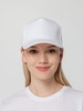 Бейсболка Standard, белая с логотипом