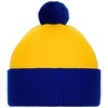 Шапка Snappy, желтая с синим с логотипом