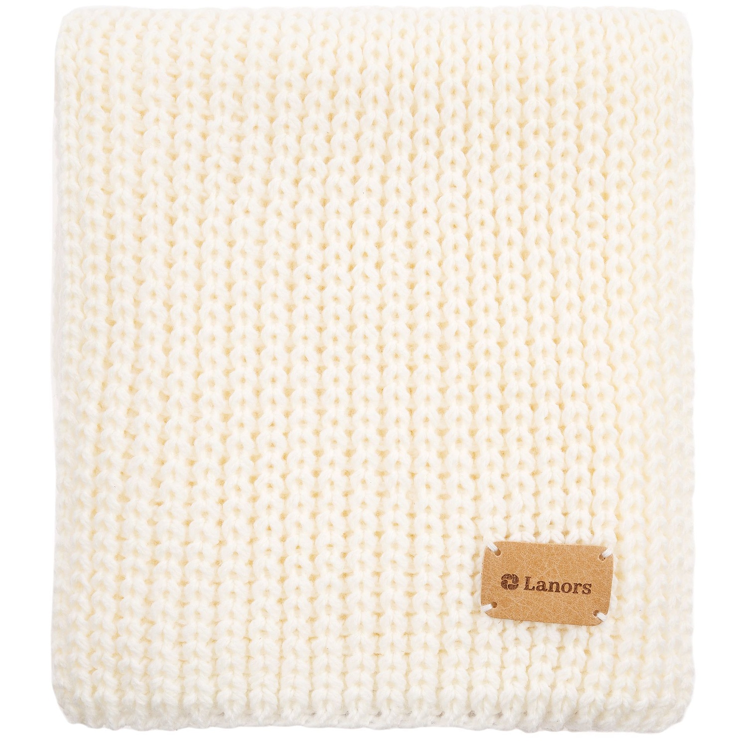 Шарф Nordkapp, молочно-белый с логотипом