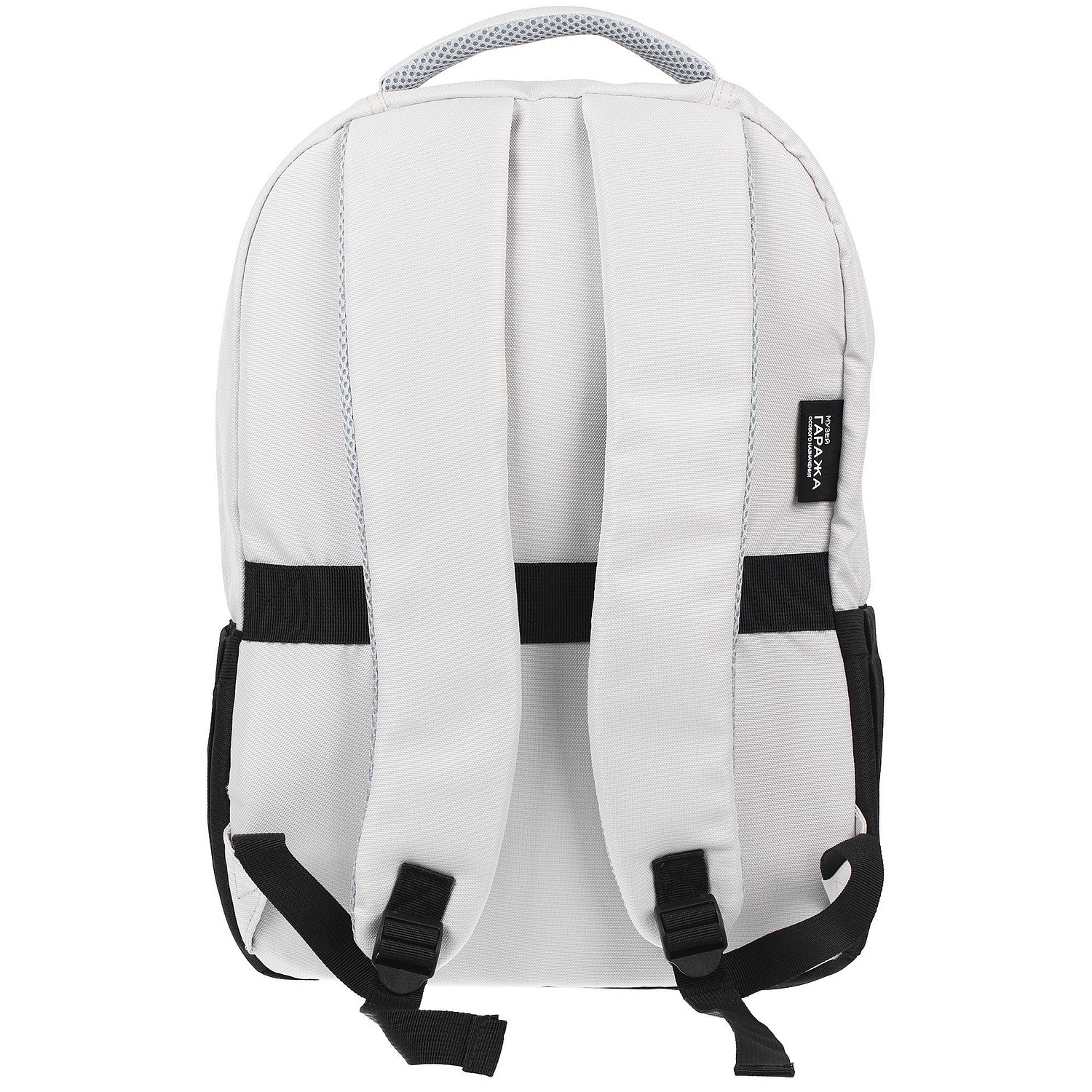 Лейбл тканевый Epsilon, L, черный с логотипом