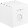 Bluetooth-колонка с подсветкой Volumetric, белая с логотипом