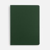 Ежедневник Shall, недатированный, зеленый с логотипом