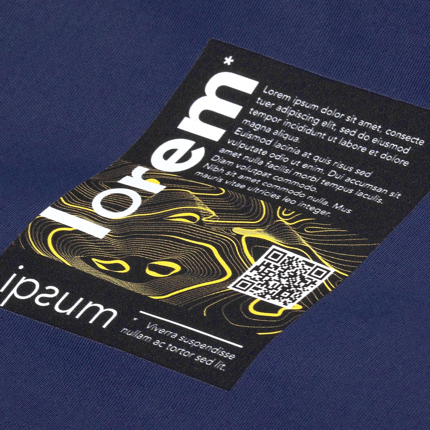 Рюкзак Backdrop, черно-синий с логотипом