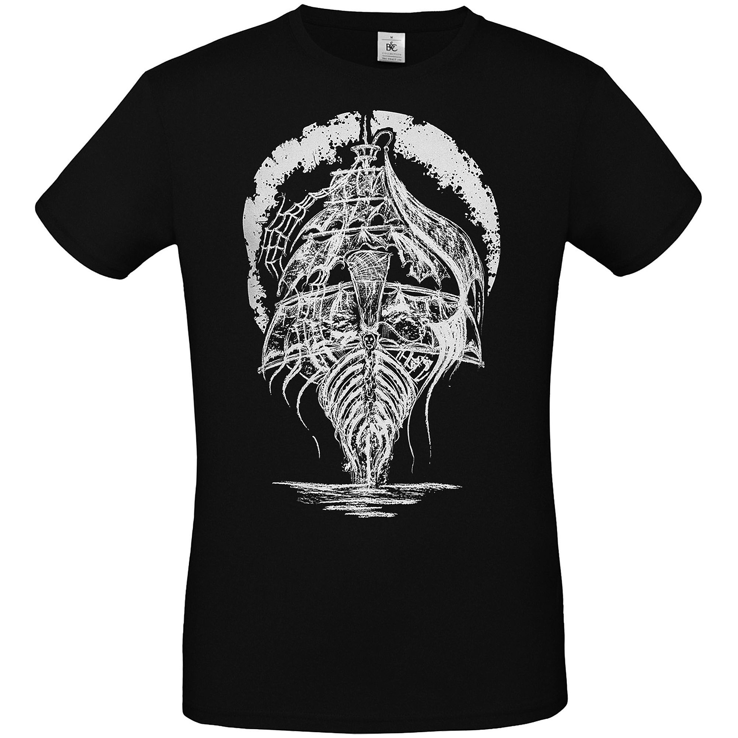 Футболка мужская E150, темно-синяя с логотипом