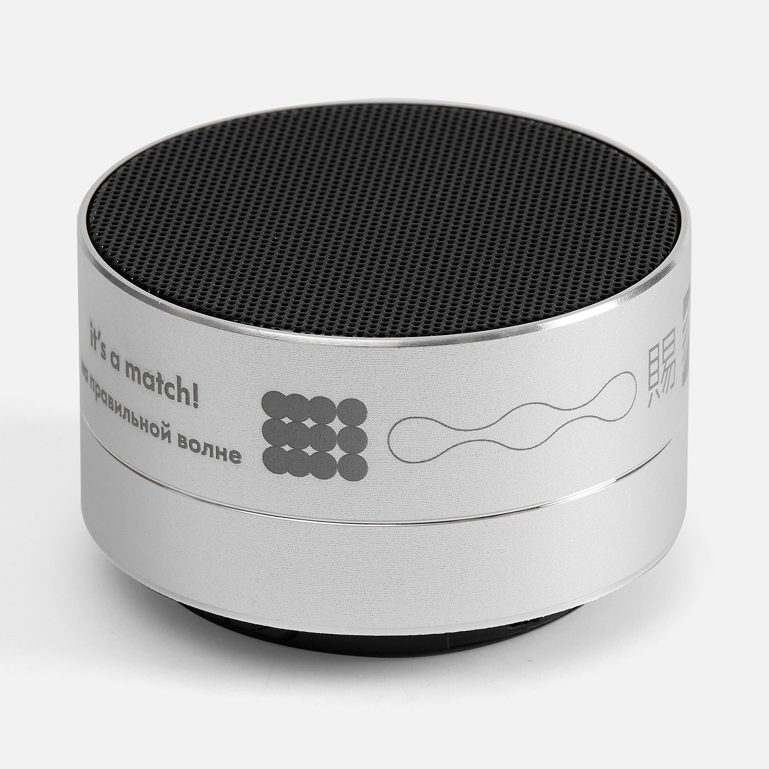 Беспроводная колонка Easy, серебристая