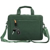 Сумка для ноутбука L225, зеленая с логотипом