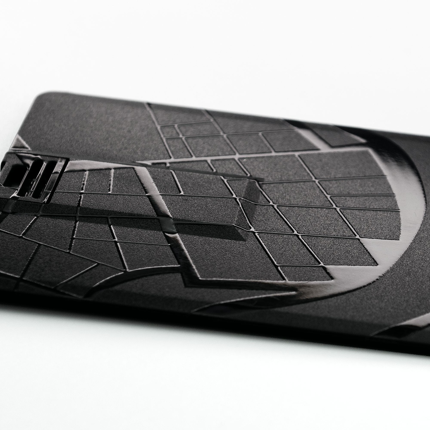 Флешка Card, 8 Гб, черная с логотипом