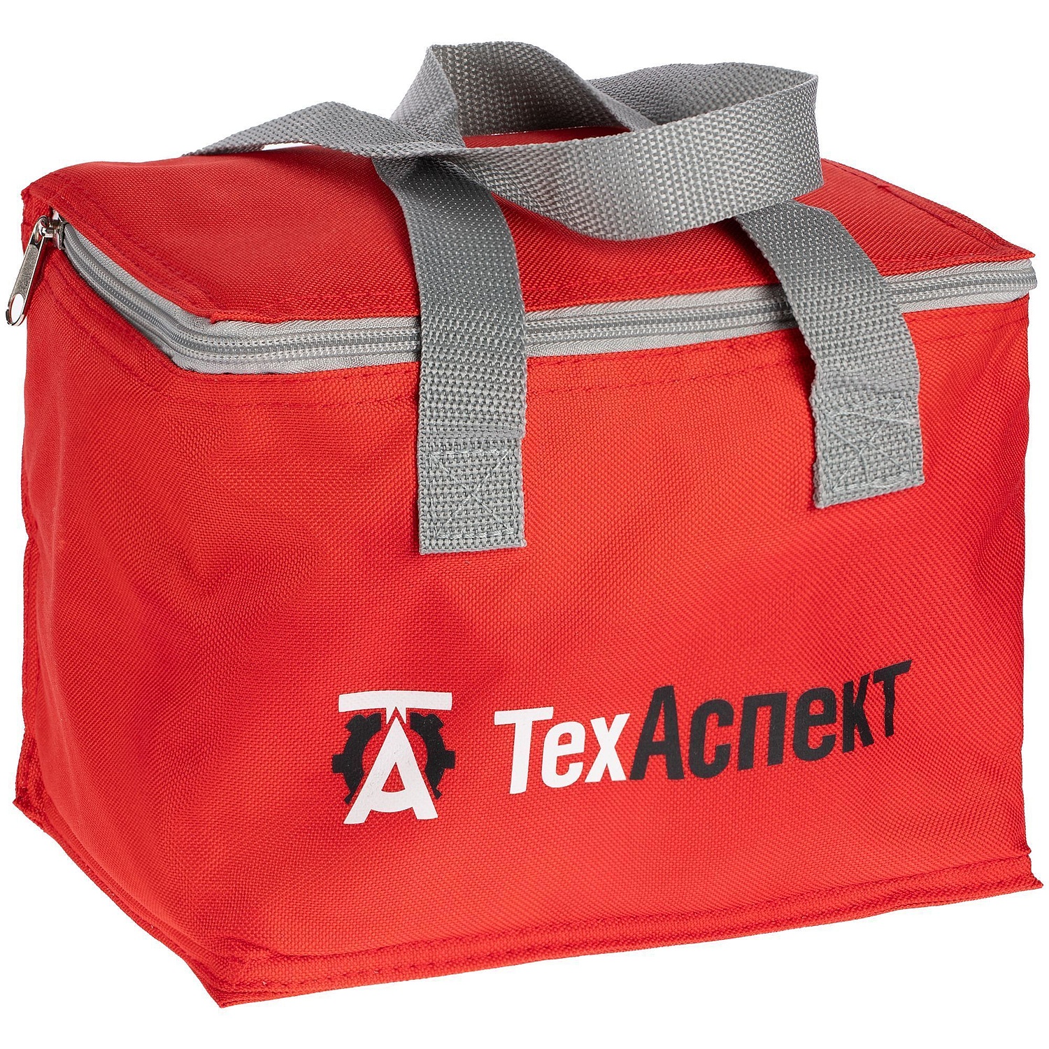 Термосумка Vardo, красная с логотипом