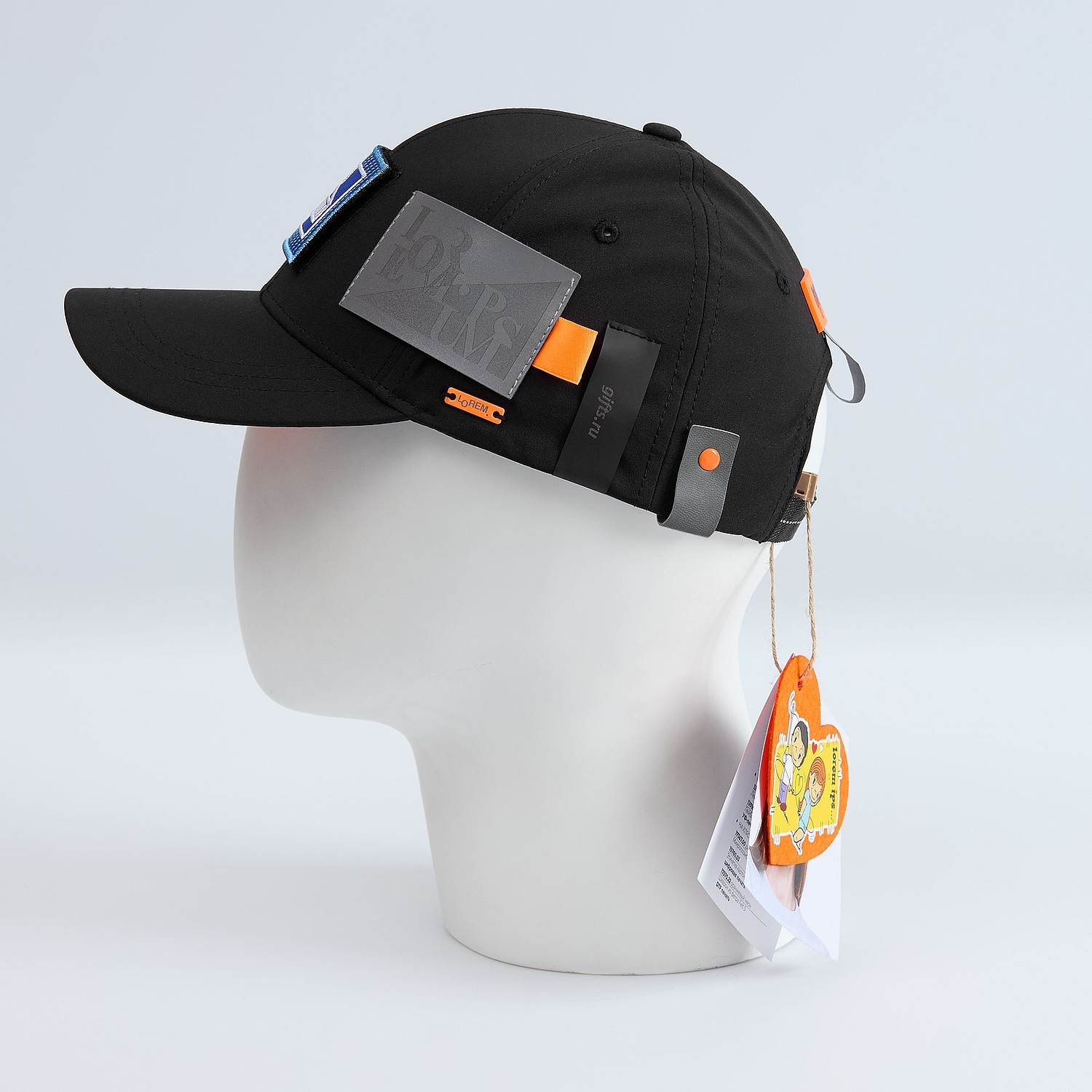 Бейсболка Cityscape, темно-синяя