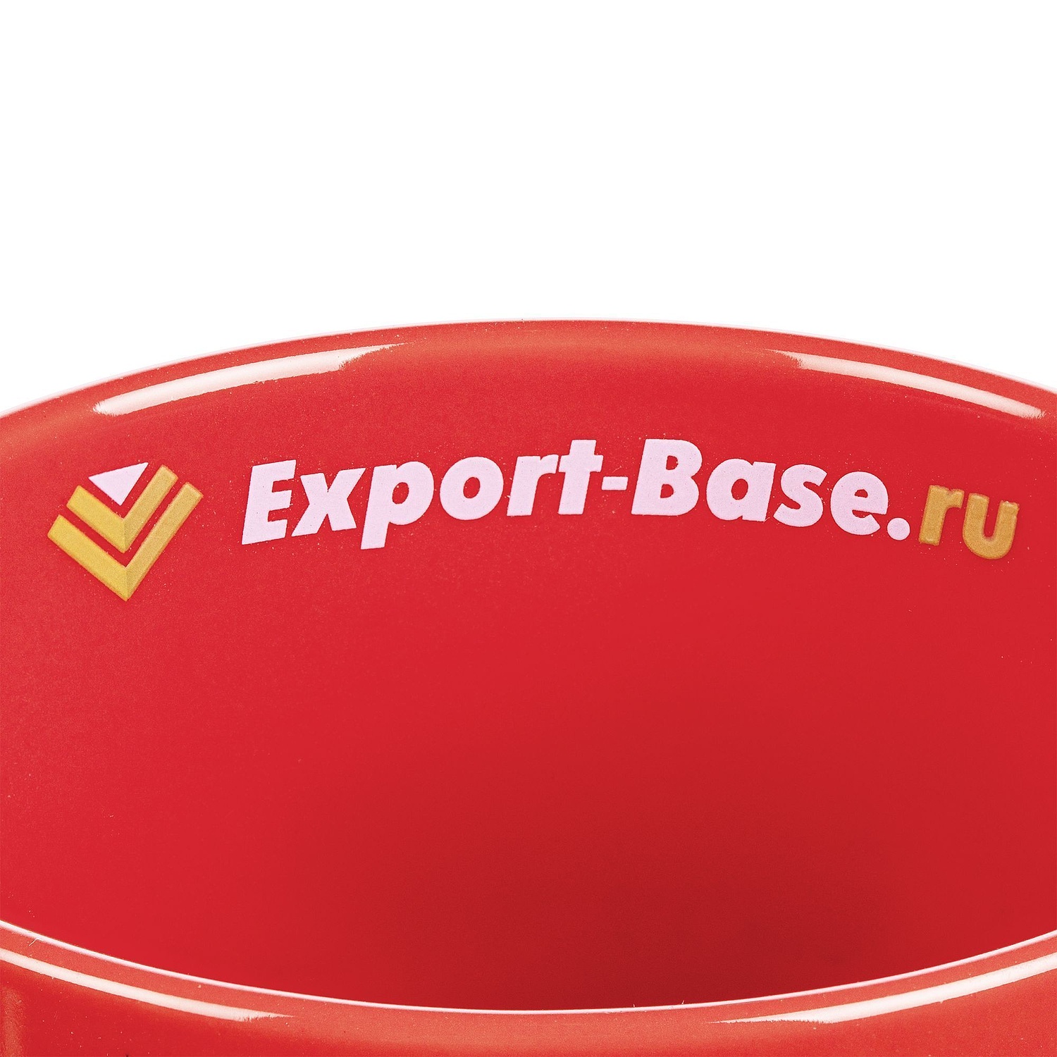 Кружка Pick Up, красная с логотипом