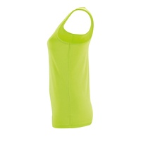 Майка женская Sporty TT Women, зеленое яблоко с логотипом