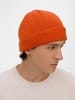 Шапка ComFleece, темно-оранжевая (кирпичная) с логотипом