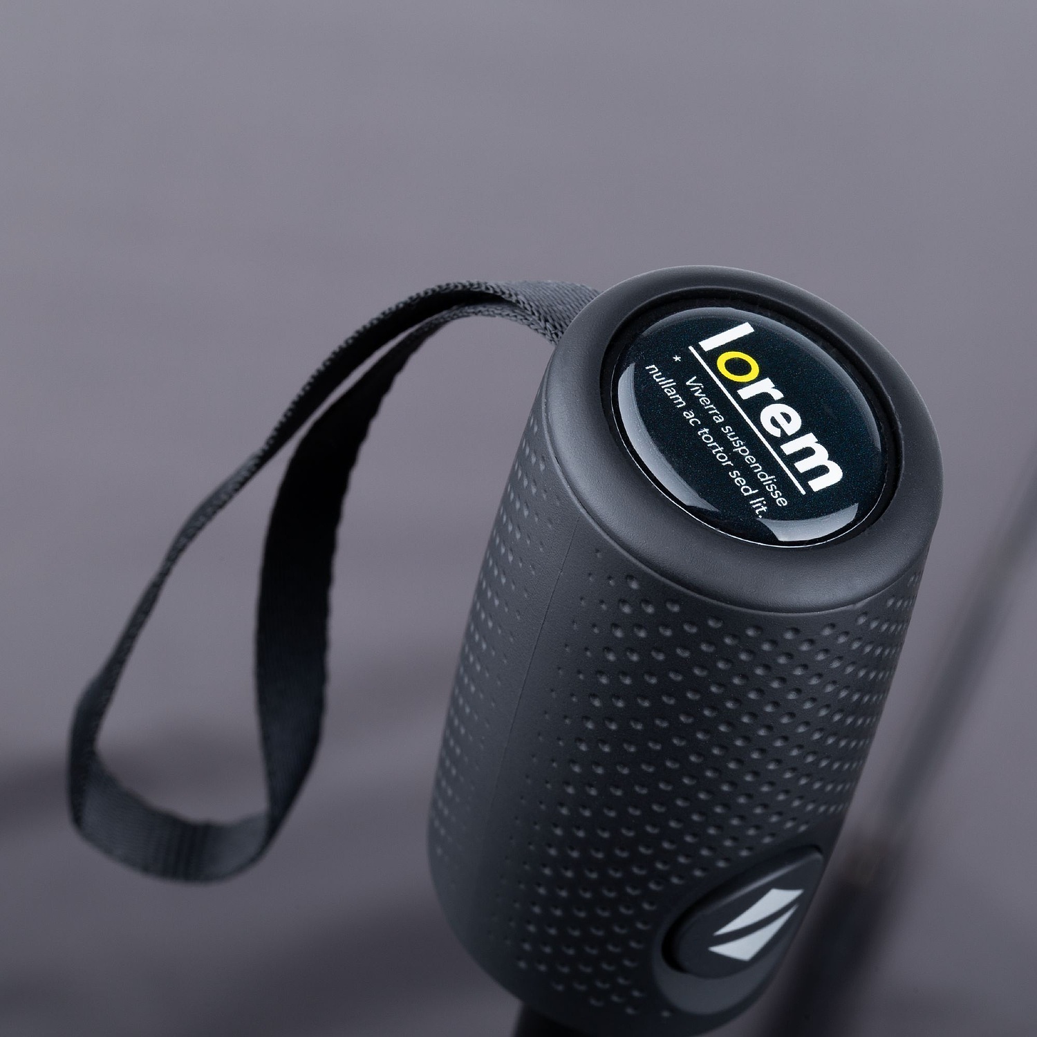 Складной зонт Dome Double с двойным куполом, серый