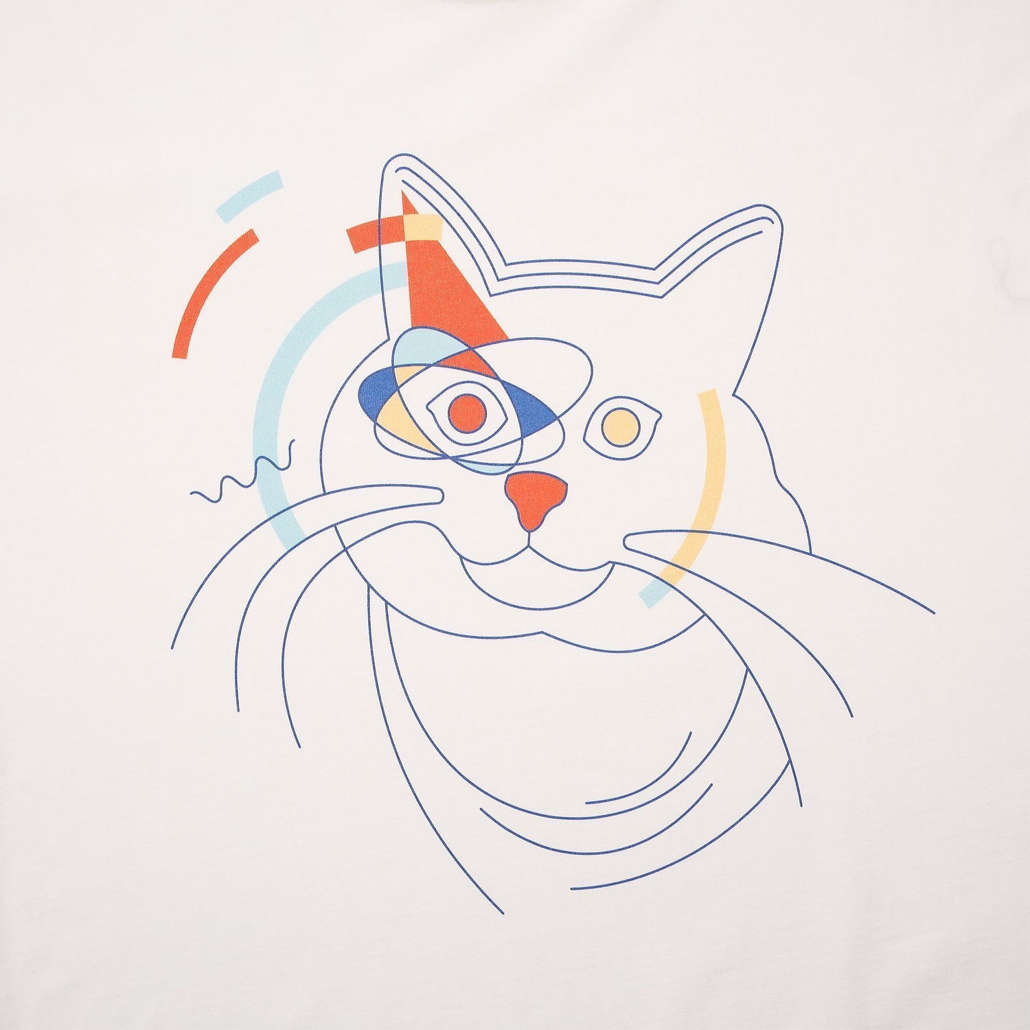 Футболка унисекс оверсайз T3, молочно-белая с логотипом