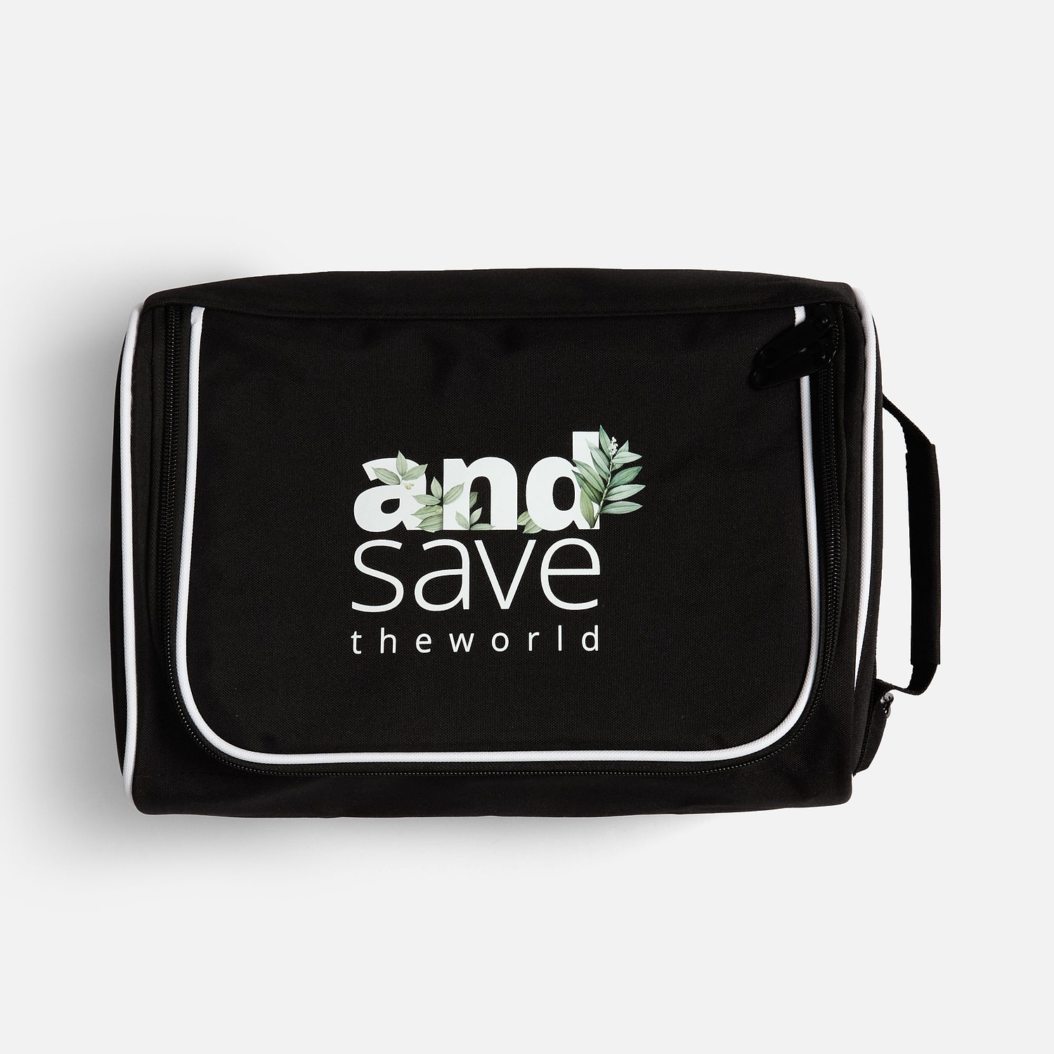 Сумка для обуви Equipex, черная с белым