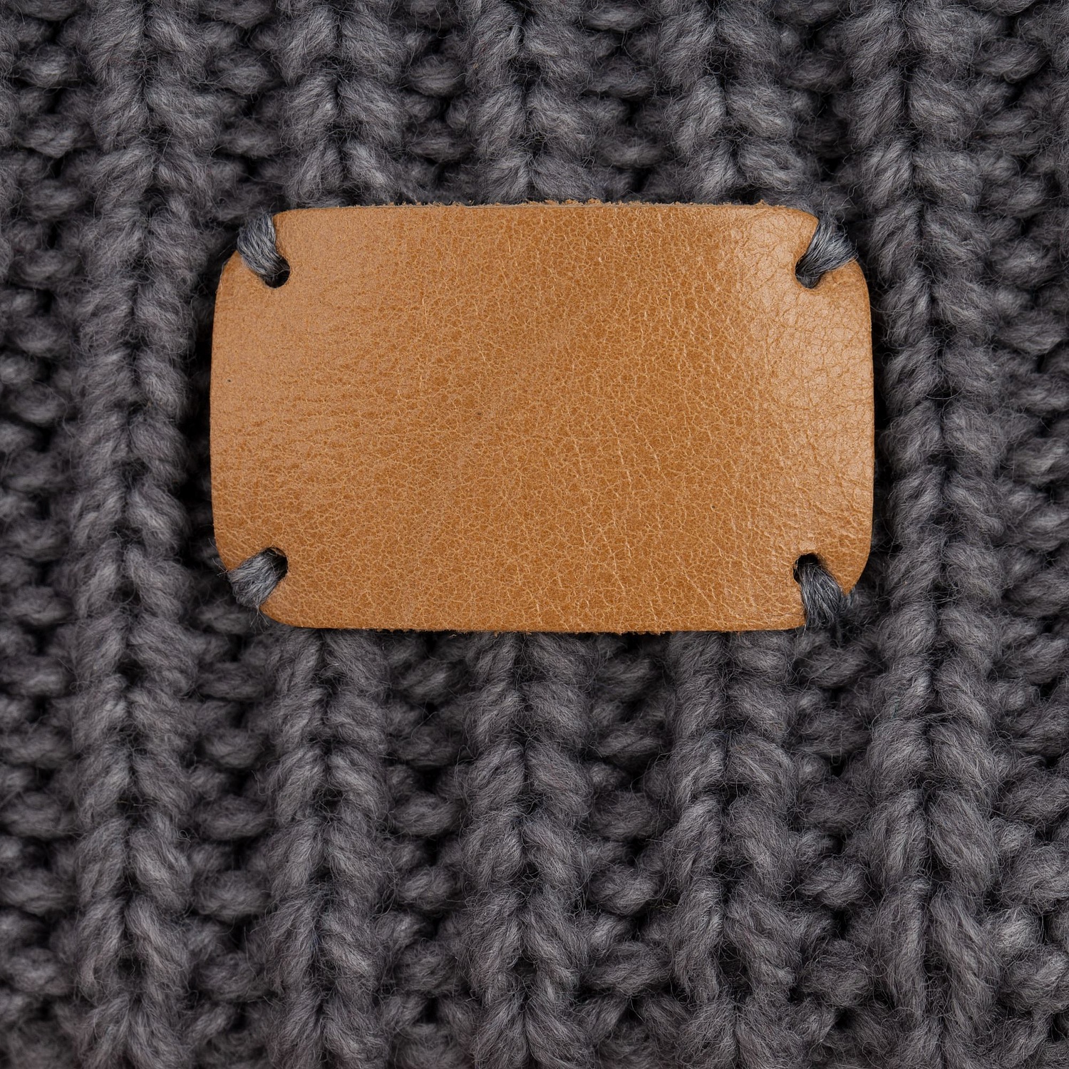 Шарф Nordkyn, серый с логотипом