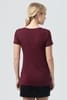 Футболка женская Martin Women, бордовая с логотипом