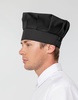 Колпак поварской Cookery, черный с логотипом