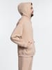 Худи Kulonga Oversize, бежевое с логотипом