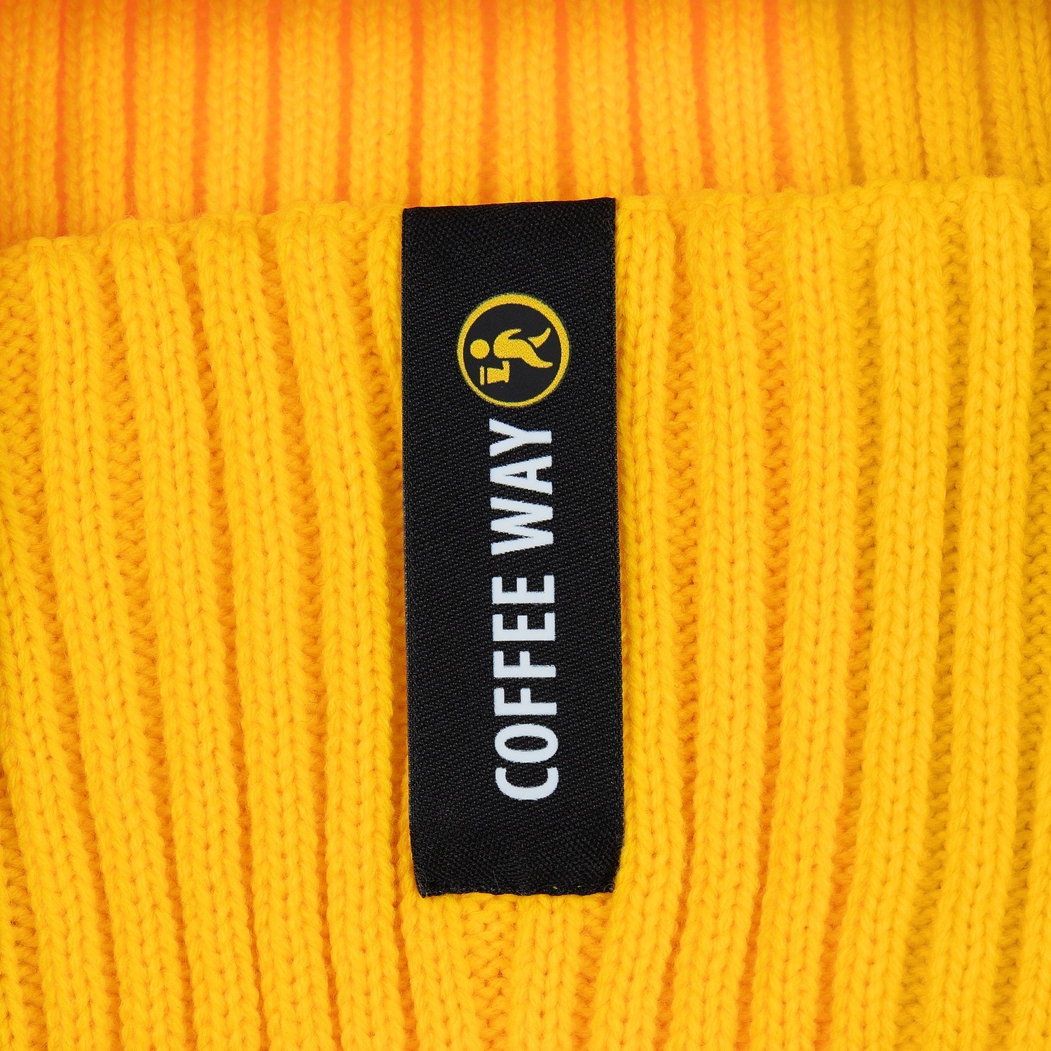 Лейбл тканевый Epsilon, S, черный с логотипом