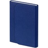 Ежедневник Clappy, недатированный, синий с логотипом