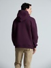 Худи Kulonga Oversize, фиолетовое с логотипом