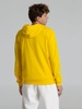 Толстовка на молнии с капюшоном Unit Siverga, желтая с логотипом