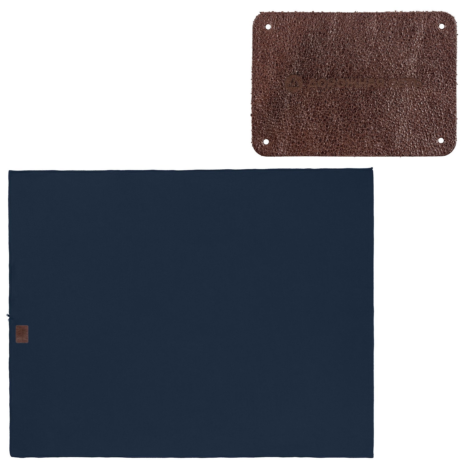 Плед-спальник Snug, синий