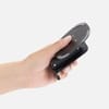 Подставка для смартфона Smartic Light, черная с логотипом