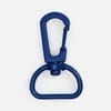 Застежка-карабин Snap Hook, M, синяя с логотипом