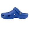 Сабо женские Krokki, синие с логотипом