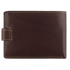 Портмоне Italico, коричневое с логотипом