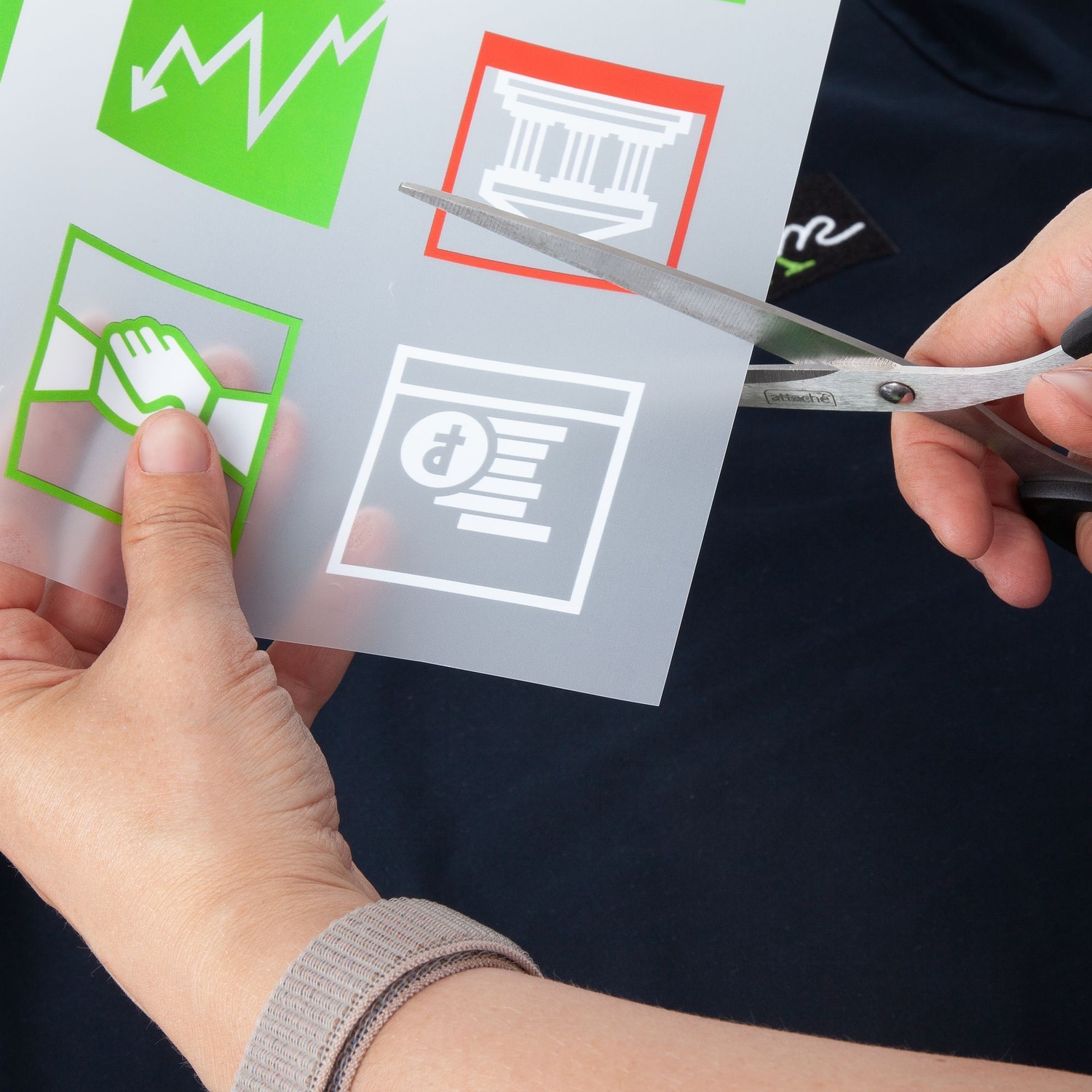 Термонаклейка Print на заказ с логотипом