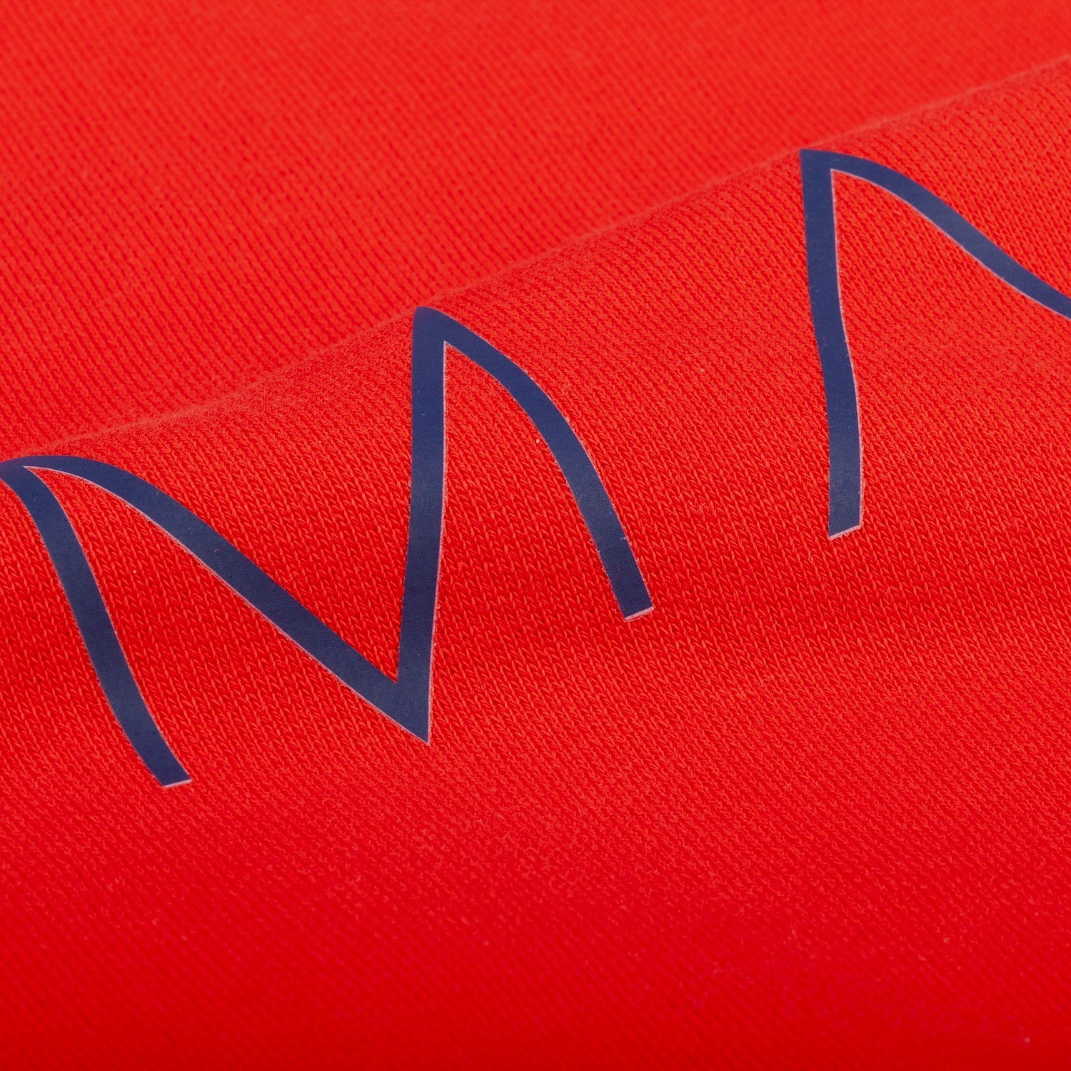 Свитшот унисекс Kosmos 2.0, красный с логотипом