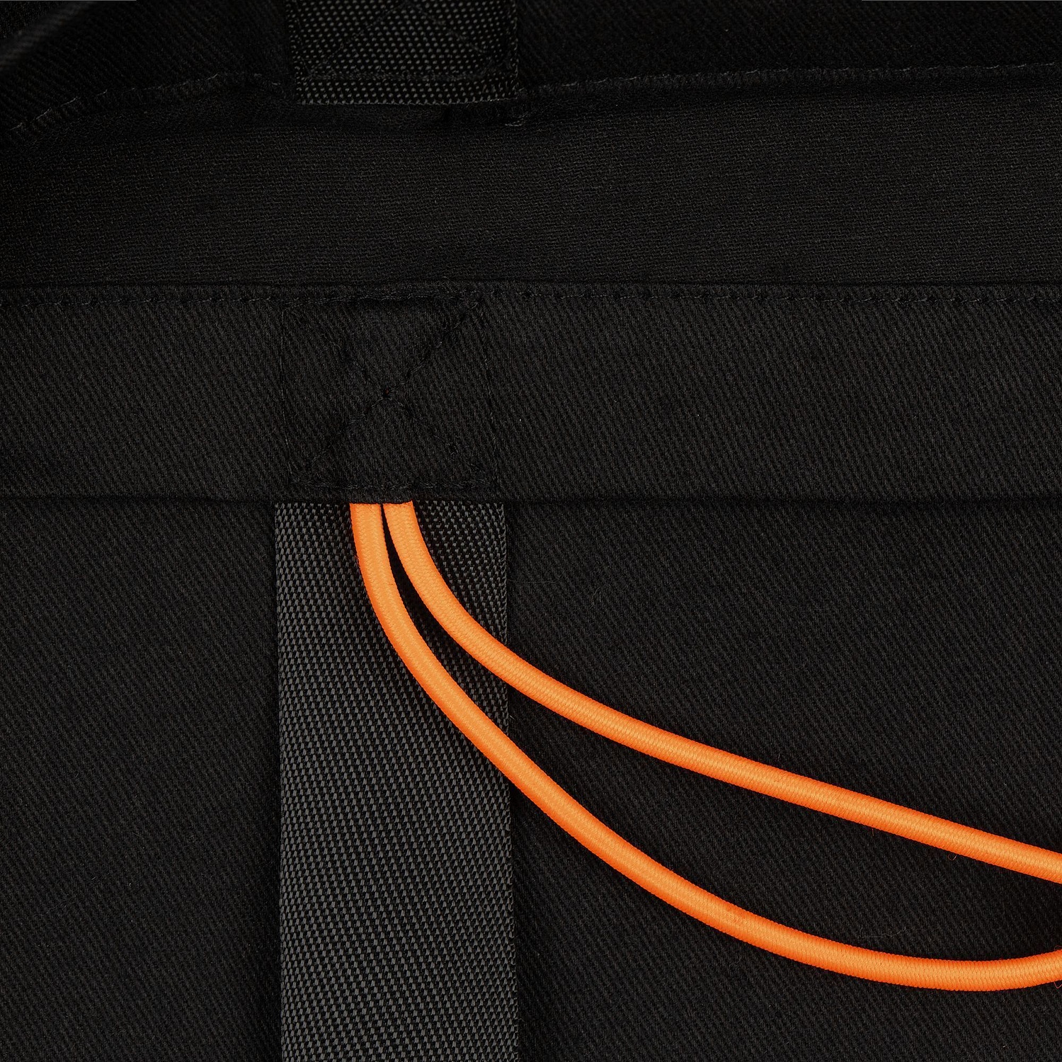 Круглая резинка Chapu S, оранжевый неон, 30 см с логотипом