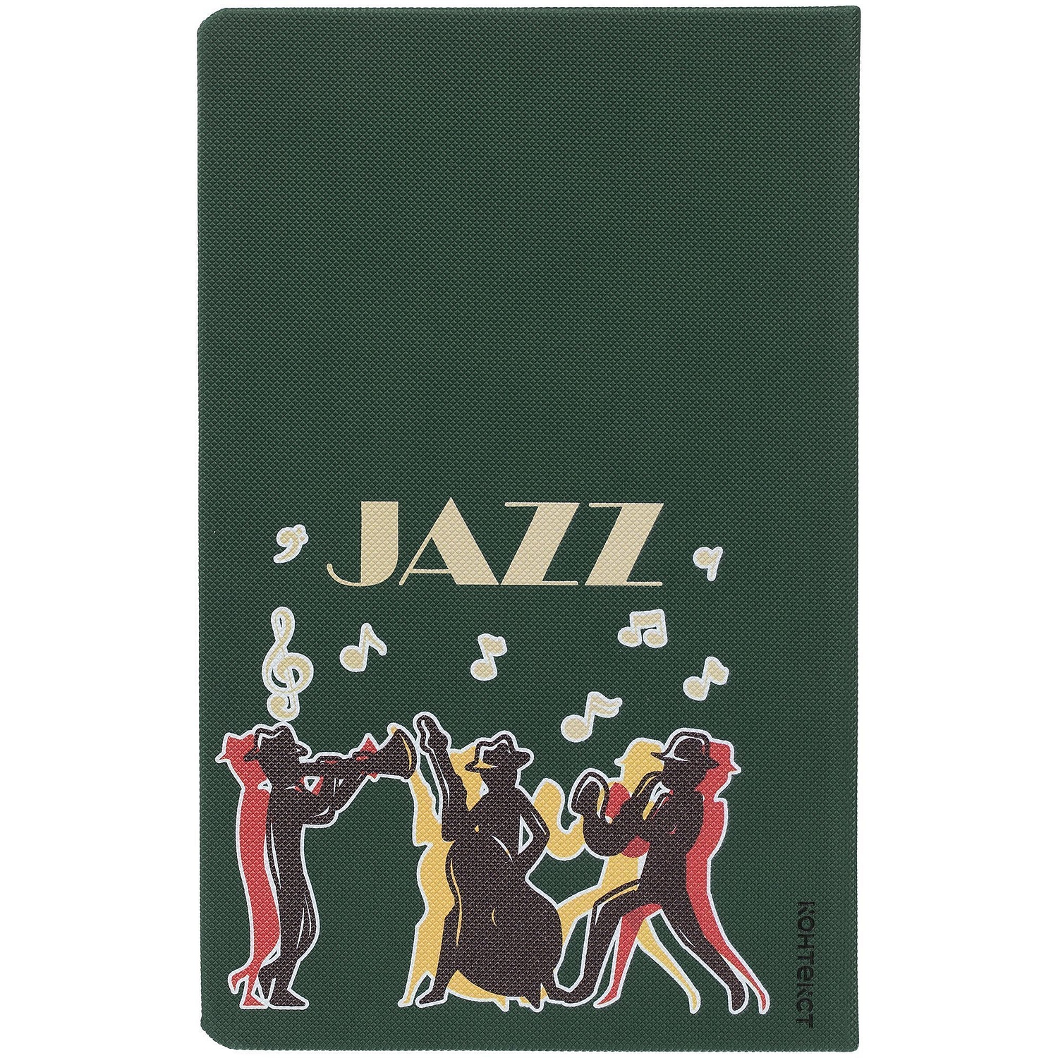 Ежедневник Grade, недатированный, зеленый с логотипом