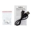 Bluetooth наушники stereoBand, ver.2, белые с логотипом