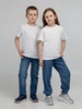 Футболка детская Regent Kids 150, белая с логотипом