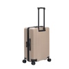 Чемодан Elton M, бежевый с логотипом