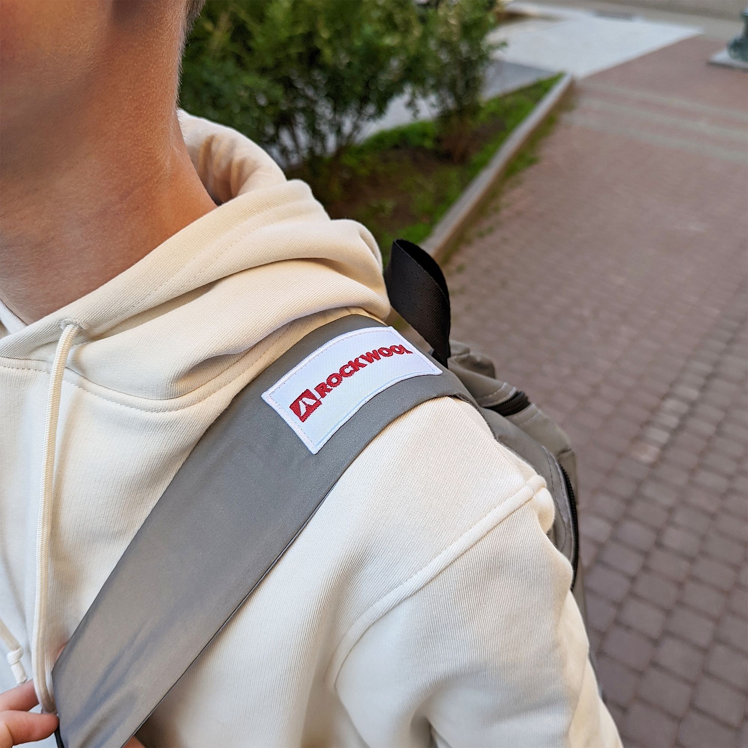 Рюкзак Manifest из светоотражающей ткани, серый