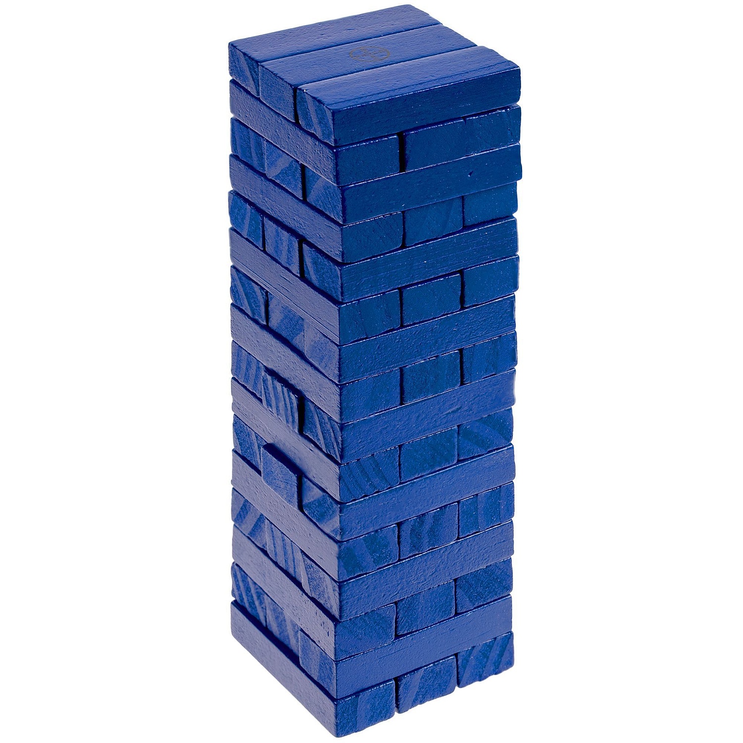 Игра «Деревянная башня мини», синяя